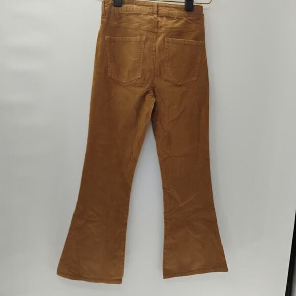 American Eagle Outfitters Pants Womens 8 Corduroy Super Hi-Rise Flare * - Picture 5 of 11